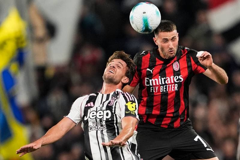 Football. Serie A. Juventus - AC Milan. 05.10.2025