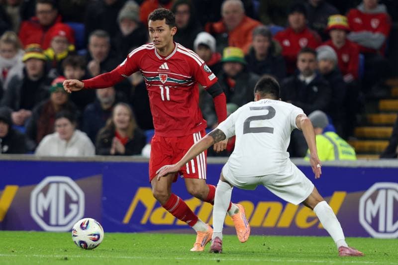 Football. 2026 FIFA World Cup Qualifiers. Wales - North Macedonia. 18.11.2025