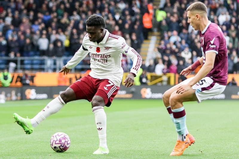 Football. Premier League. Burnley - Arsenal. 01.11.2025