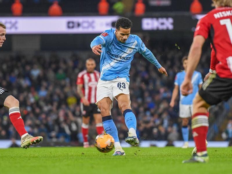 Football. Emirates FA Cup. Manchester City - Exeter City. 10.01.2026