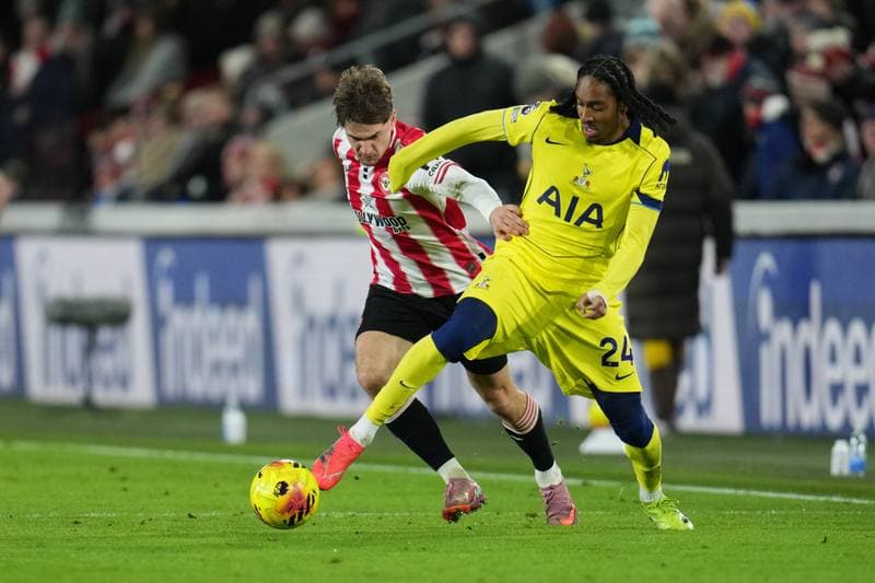 Football. Premier League. Brentford - Tottenham Hotspur. 01.01.2026