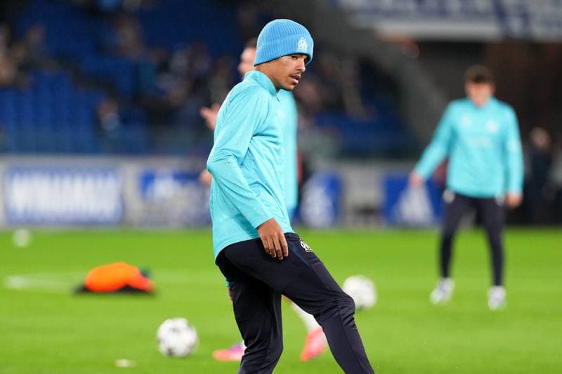 Football. Ligue 1. RC Strasbourg Alsace - Olympique de Marseille. 26.09.2025