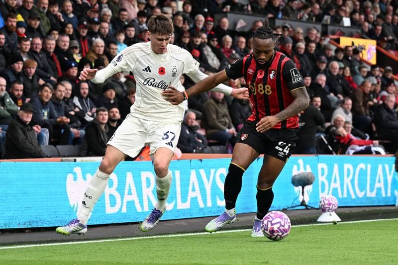 Football. Premier League. Bournemouth - Nottingham Forest. 26.10.2025