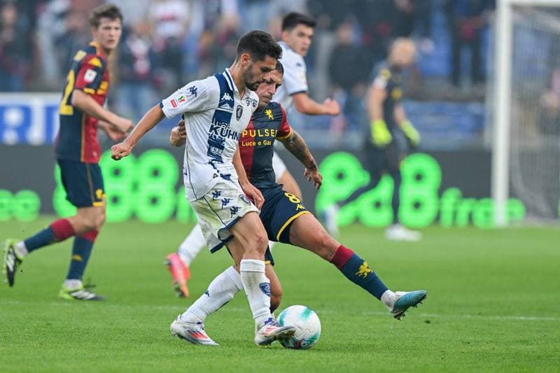 Football. Coppa Italia Frecciarossa. Genoa - Empoli. 25.09.2025