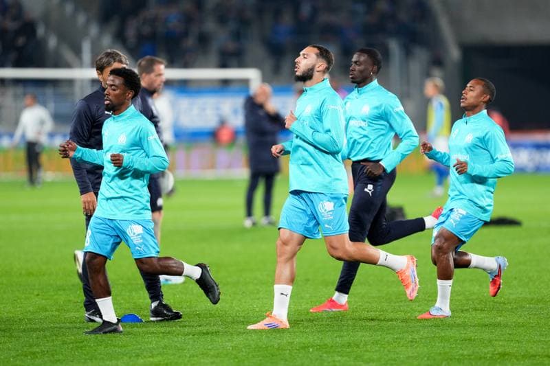 Football. Ligue 1. RC Strasbourg Alsace - Olympique de Marseille. 26.09.2025