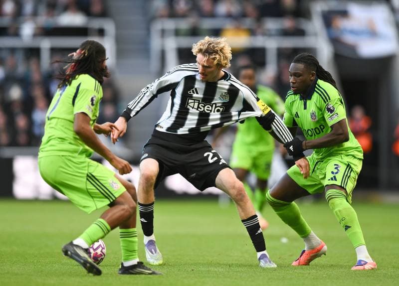Football. Premier League. Newcastle United - Fulham. 25.10.2025