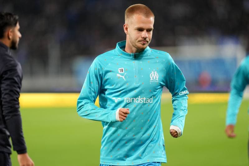 Football. Ligue 1. RC Strasbourg Alsace - Olympique de Marseille. 26.09.2025