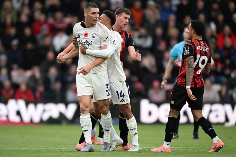 Football. Premier League. Bournemouth - Nottingham Forest. 26.10.2025