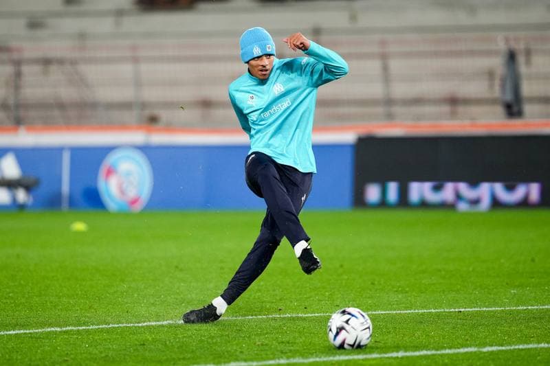 Football. Ligue 1. RC Strasbourg Alsace - Olympique de Marseille. 26.09.2025