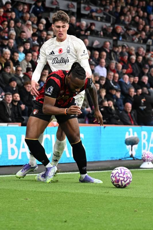 Football. Premier League. Bournemouth - Nottingham Forest. 26.10.2025