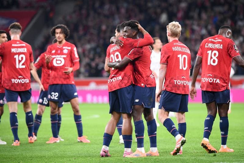 Football. Ligue 1 McDonald's. LOSC Lille - FC Metz. 26.10.2025