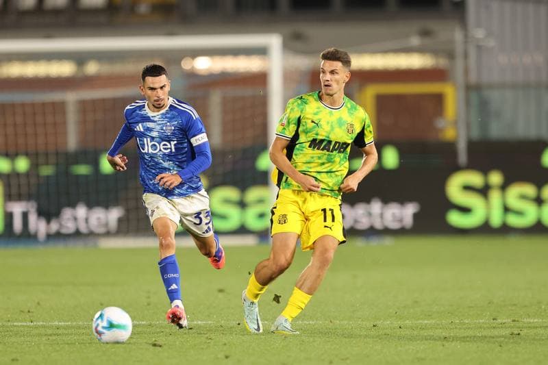 Football. Coppa Italia Frecciarossa. Como - Sassuolo. 24.09.2025