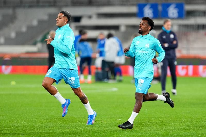 Football. Ligue 1. RC Strasbourg Alsace - Olympique de Marseille. 26.09.2025