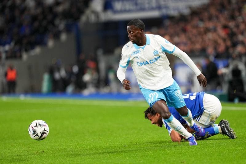 Football. Ligue 1. RC Strasbourg Alsace - Olympique de Marseille. 26.09.2025