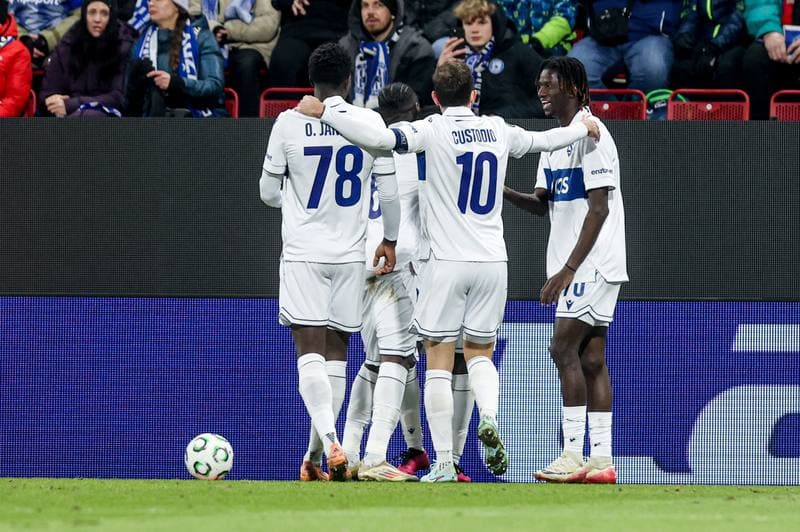 Football. UEFA Conference League. SK Sigma Olomouc - FC Lausanne-Sport. 19.02.2026
