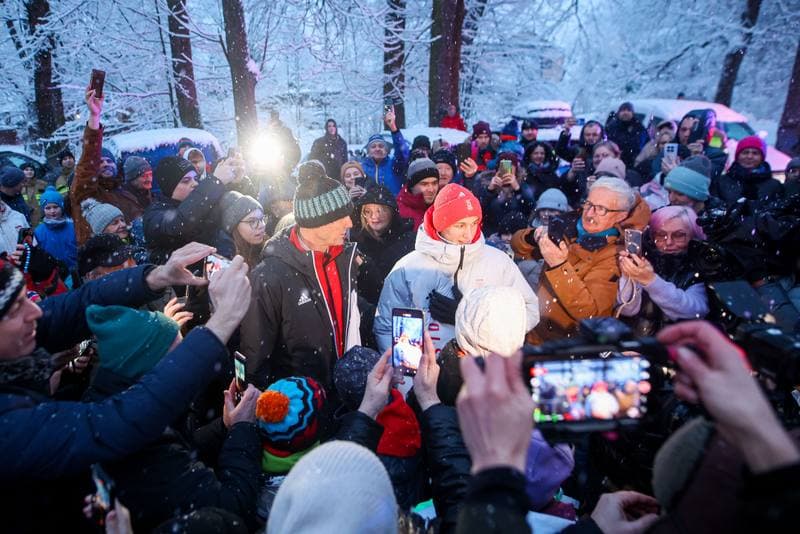 Ski Jumping. LKS Klimczok Bystra. Welcome Ceremony. 18.02.2026