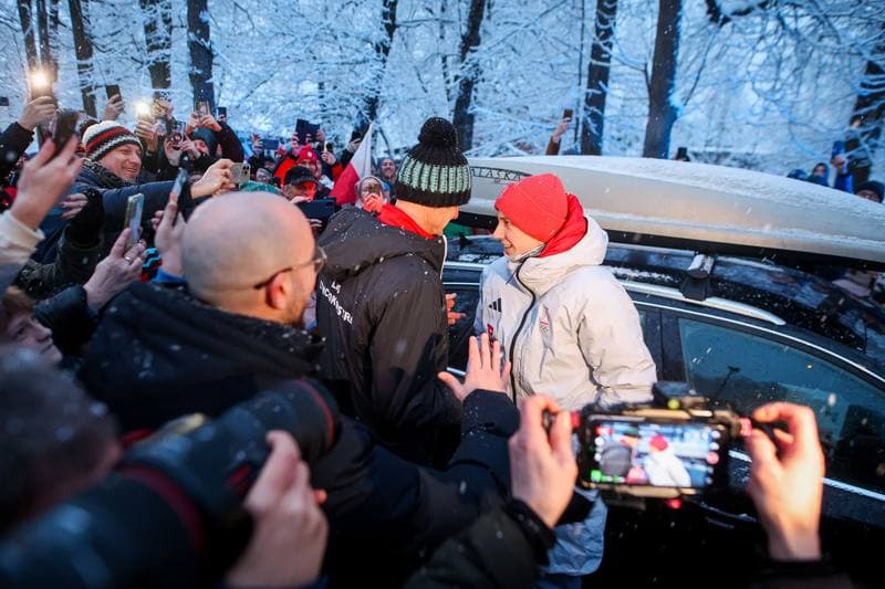 Ski Jumping. LKS Klimczok Bystra. Welcome Ceremony. 18.02.2026