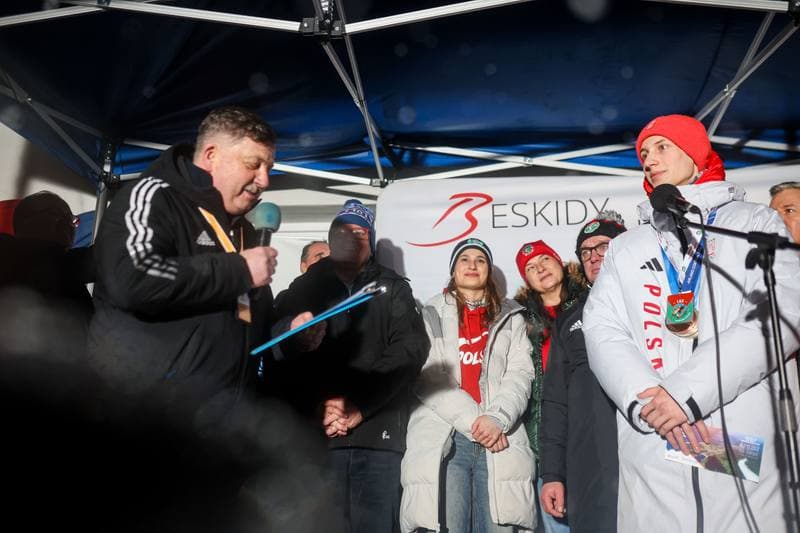 Ski Jumping. LKS Klimczok Bystra. Welcome Ceremony. 18.02.2026