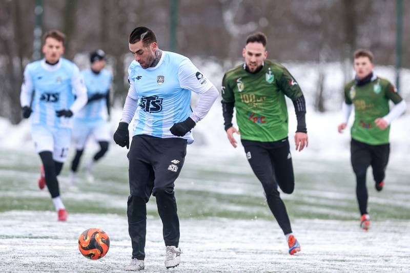 Football. Friendly Match. Szombierki Bytom - Mazur Radzymin. 15.02.2026