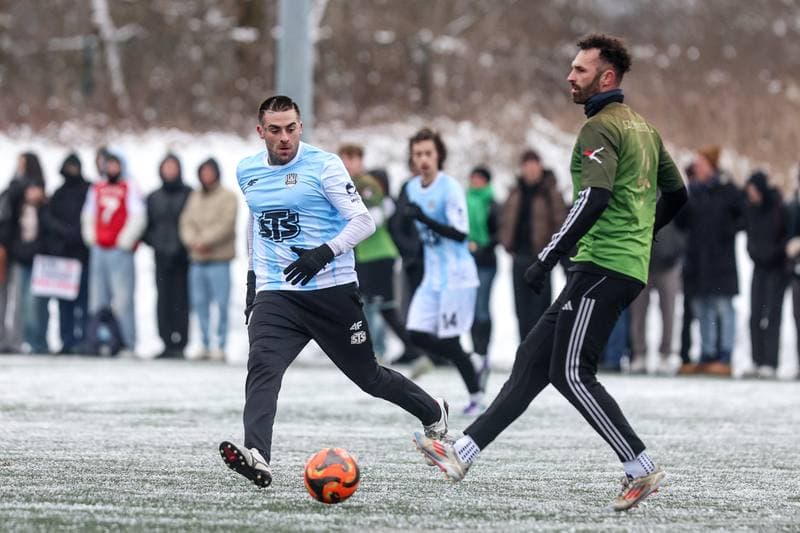 Football. Friendly Match. Szombierki Bytom - Mazur Radzymin. 15.02.2026