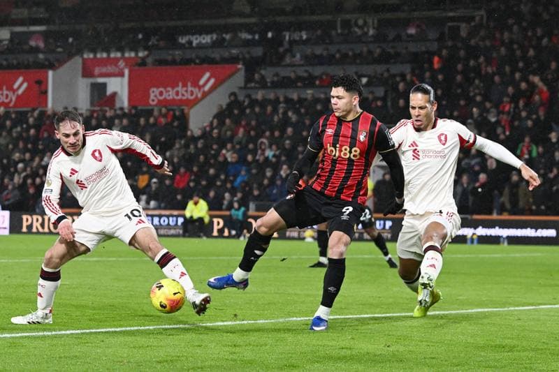 Football. Premier League. Bournemouth - Liverpool. 24.01.2026