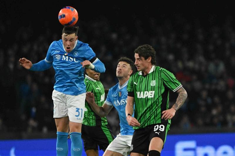 Football. Serie A. SSC Napoli - US Sassuolo. 16.03.2026
