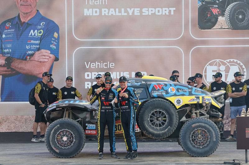 Motorsport. Dakar Rally. Prize Giving Ceremony. 17.01.2026