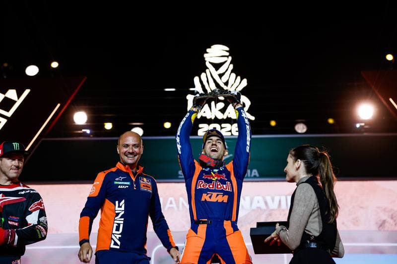Motorsport. Dakar Rally. Prize Giving Ceremony. 17.01.2026