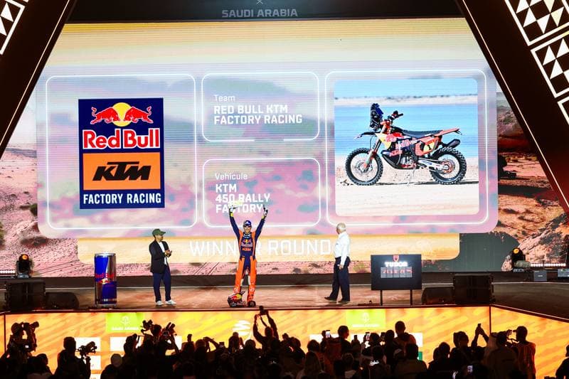 Motorsport. Dakar Rally. Prize Giving Ceremony. 17.01.2026