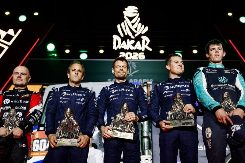 Motorsport. Dakar Rally. Prize Giving Ceremony. 17.01.2026