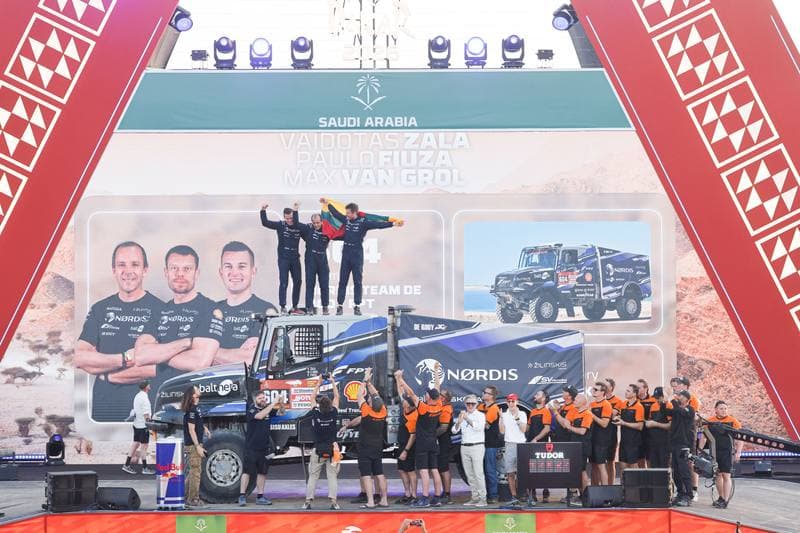 Motorsport. Dakar Rally. Prize Giving Ceremony. 17.01.2026