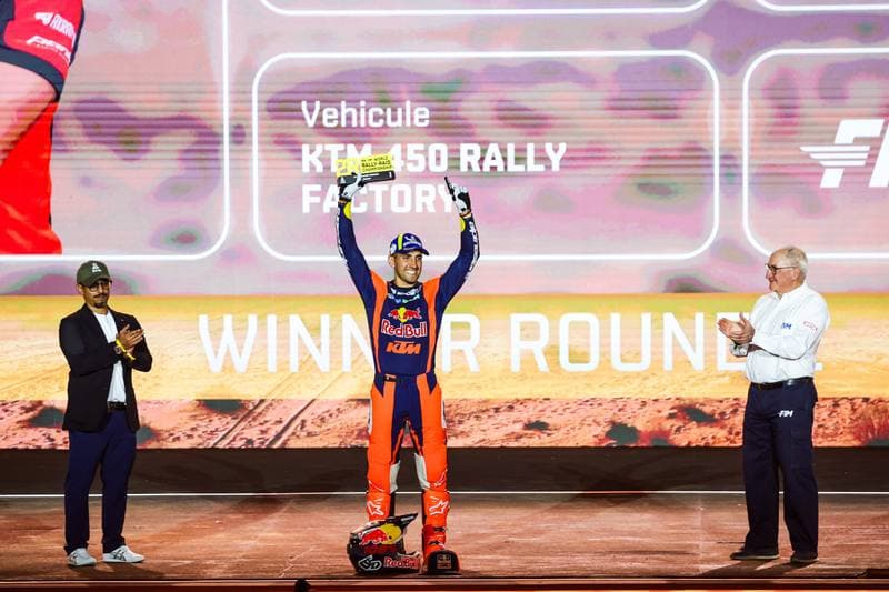 Motorsport. Dakar Rally. Prize Giving Ceremony. 17.01.2026