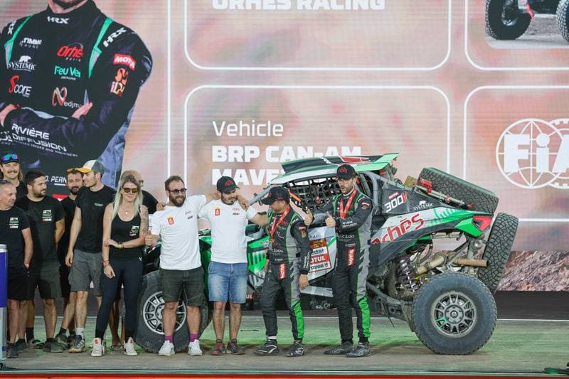Motorsport. Dakar Rally. Prize Giving Ceremony. 17.01.2026