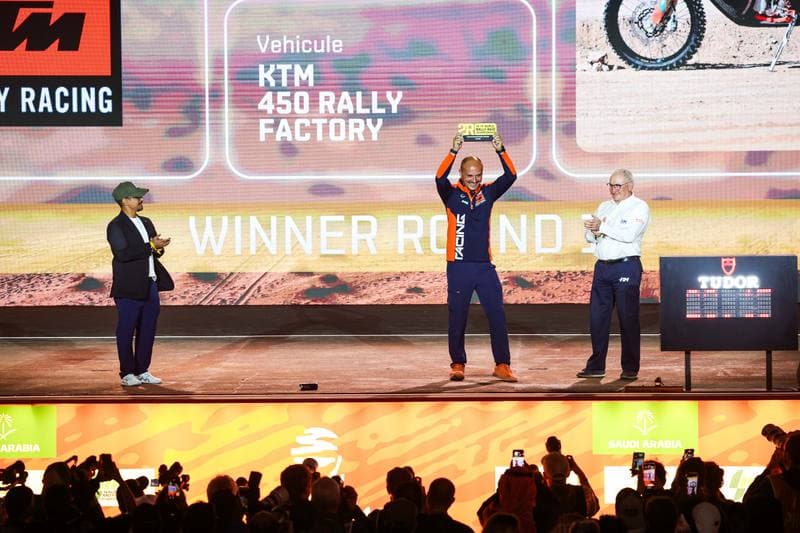 Motorsport. Dakar Rally. Prize Giving Ceremony. 17.01.2026