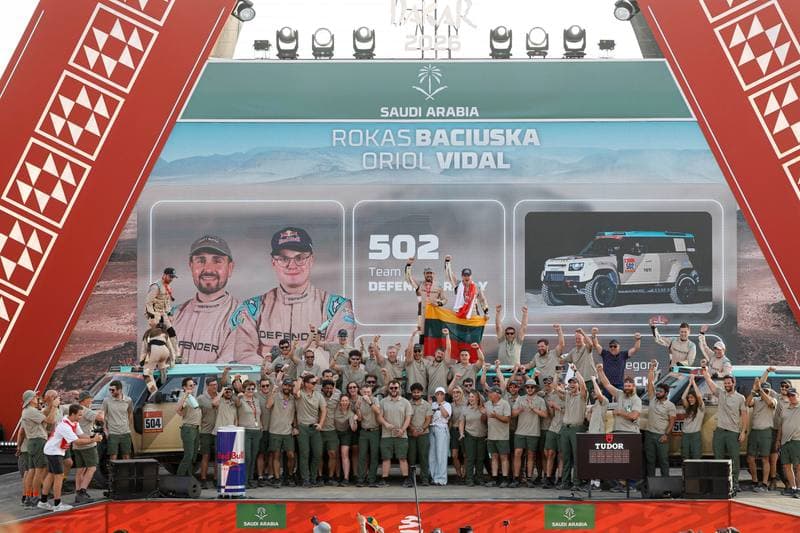 Motorsport. Dakar Rally. Prize Giving Ceremony. 17.01.2026
