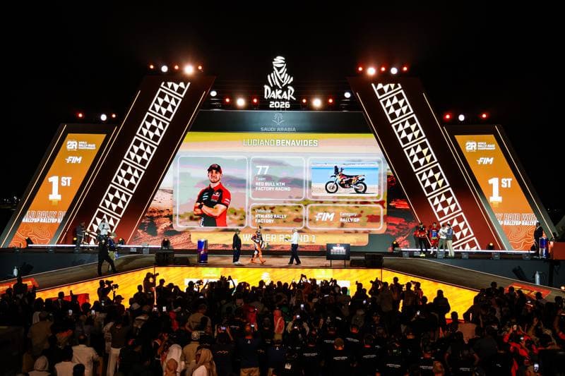 Motorsport. Dakar Rally. Prize Giving Ceremony. 17.01.2026