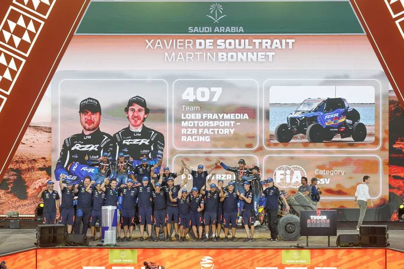 Motorsport. Dakar Rally. Prize Giving Ceremony. 17.01.2026