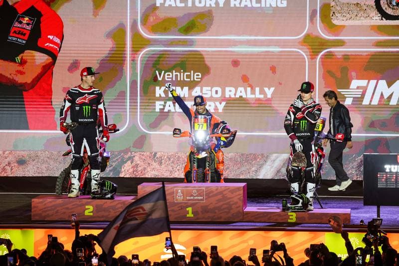 Motorsport. Dakar Rally. Prize Giving Ceremony. 17.01.2026
