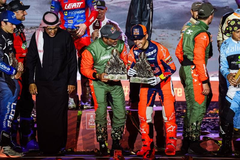 Motorsport. Dakar Rally. Prize Giving Ceremony. 17.01.2026
