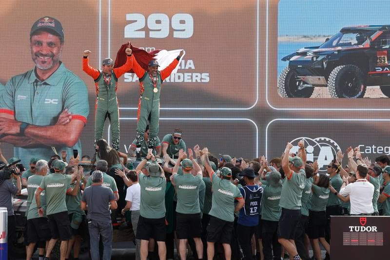 Motorsport. Dakar Rally. Prize Giving Ceremony. 17.01.2026