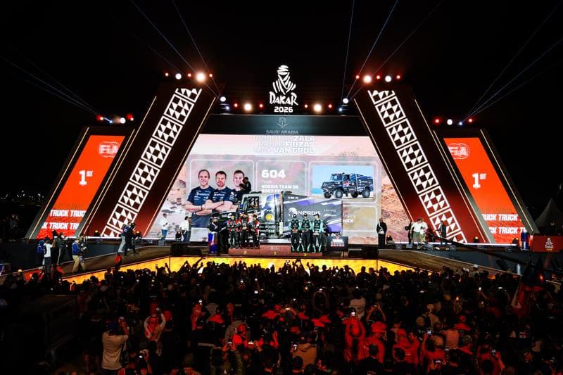 Motorsport. Dakar Rally. Prize Giving Ceremony. 17.01.2026