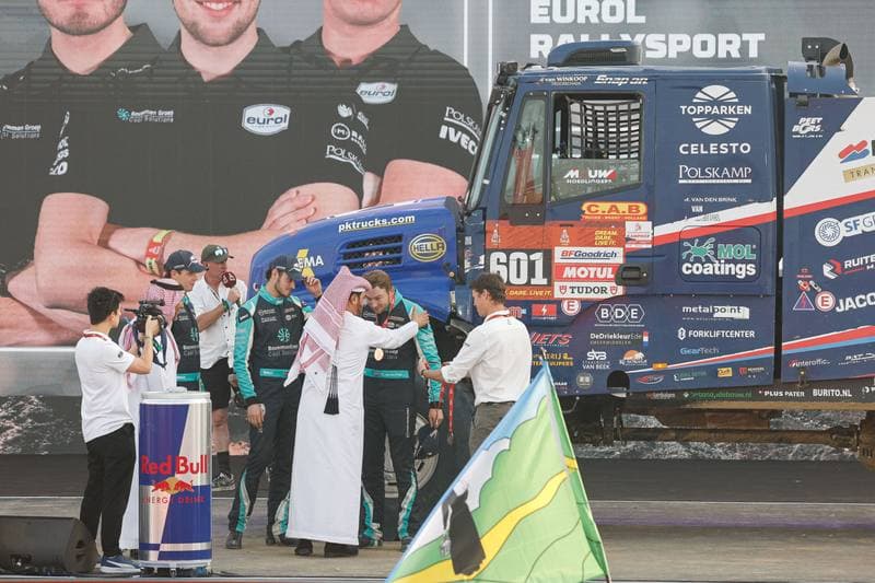 Motorsport. Dakar Rally. Prize Giving Ceremony. 17.01.2026