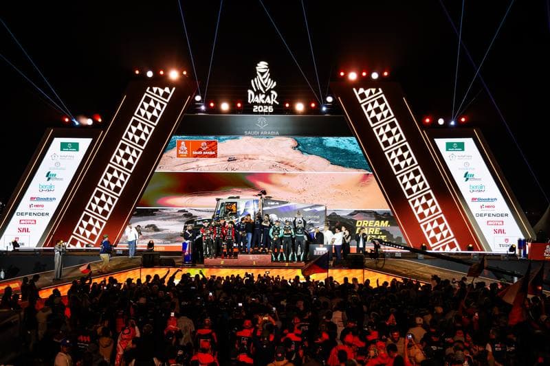 Motorsport. Dakar Rally. Prize Giving Ceremony. 17.01.2026