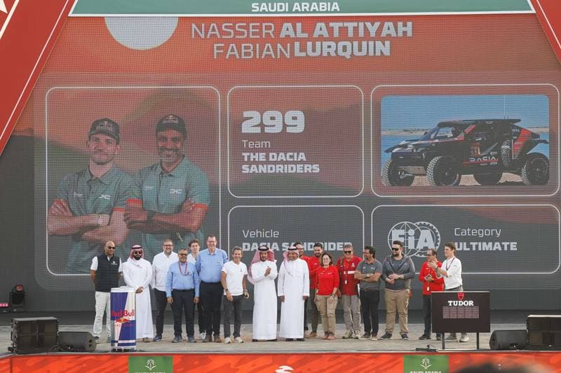 Motorsport. Dakar Rally. Prize Giving Ceremony. 17.01.2026