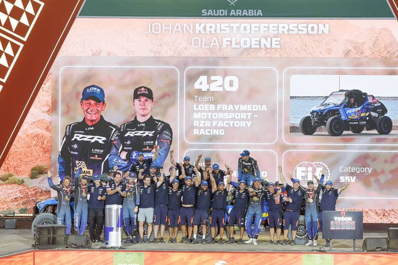 Motorsport. Dakar Rally. Prize Giving Ceremony. 17.01.2026