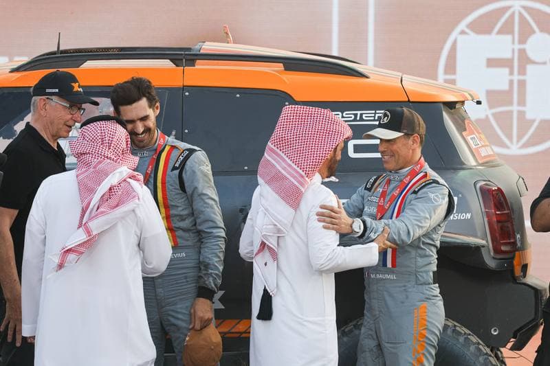 Motorsport. Dakar Rally. Prize Giving Ceremony. 17.01.2026