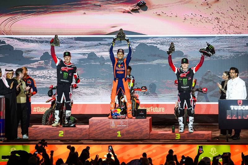 Motorsport. Dakar Rally. Prize Giving Ceremony. 17.01.2026