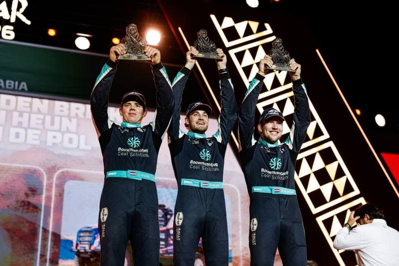 Motorsport. Dakar Rally. Prize Giving Ceremony. 17.01.2026