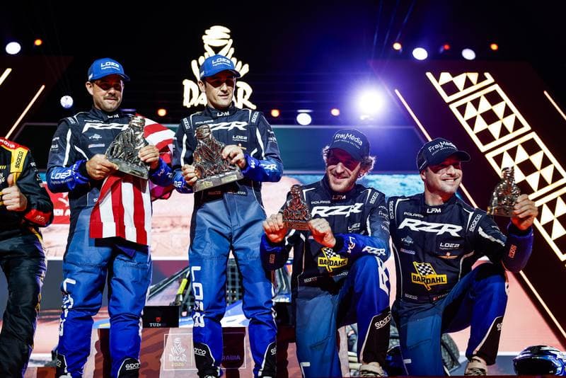Motorsport. Dakar Rally. Prize Giving Ceremony. 17.01.2026