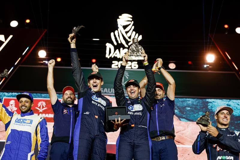 Motorsport. Dakar Rally. Prize Giving Ceremony. 17.01.2026